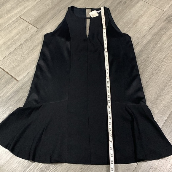 Parker NWT Black Sleeveless Mini Cocktail Dress       size M - Picture 10 of 14